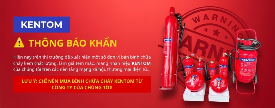 Cảnh báo hàng giả thương hiệu Kentom